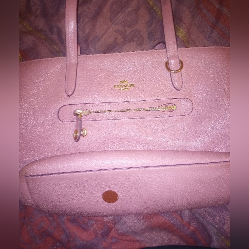 Pink Coach Purse